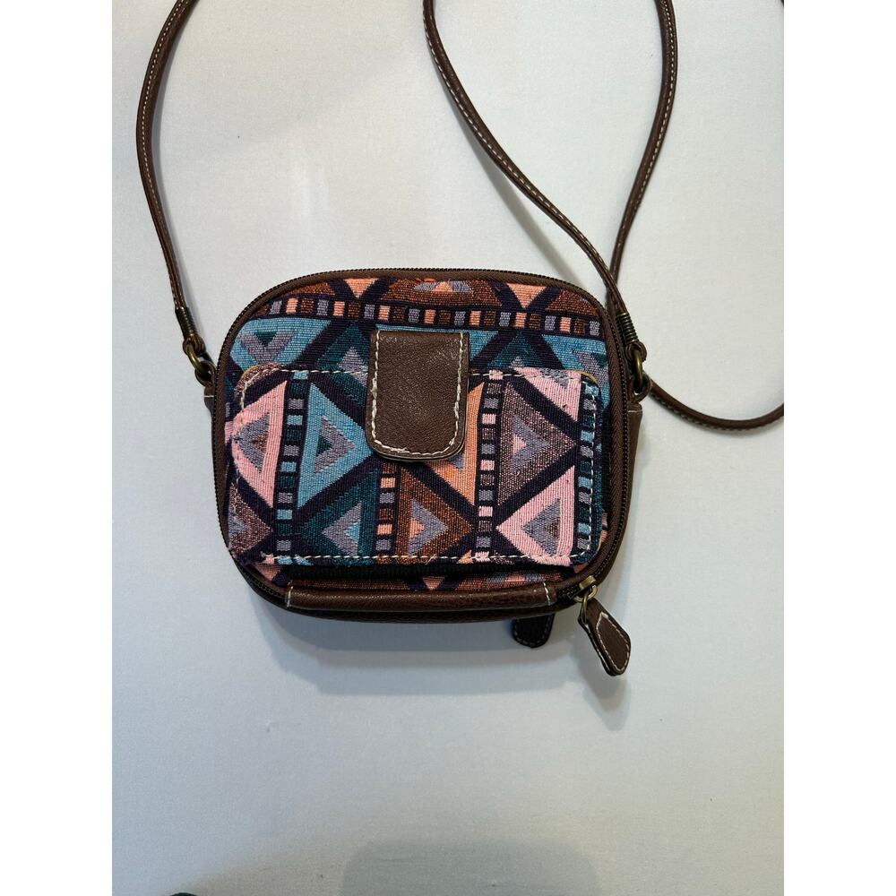 Union Bay Elephant Patchwork Small Crossbody - image 6